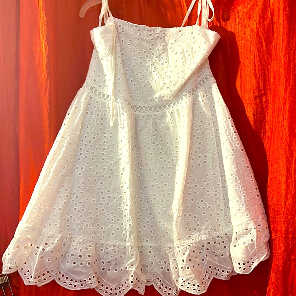 White dress